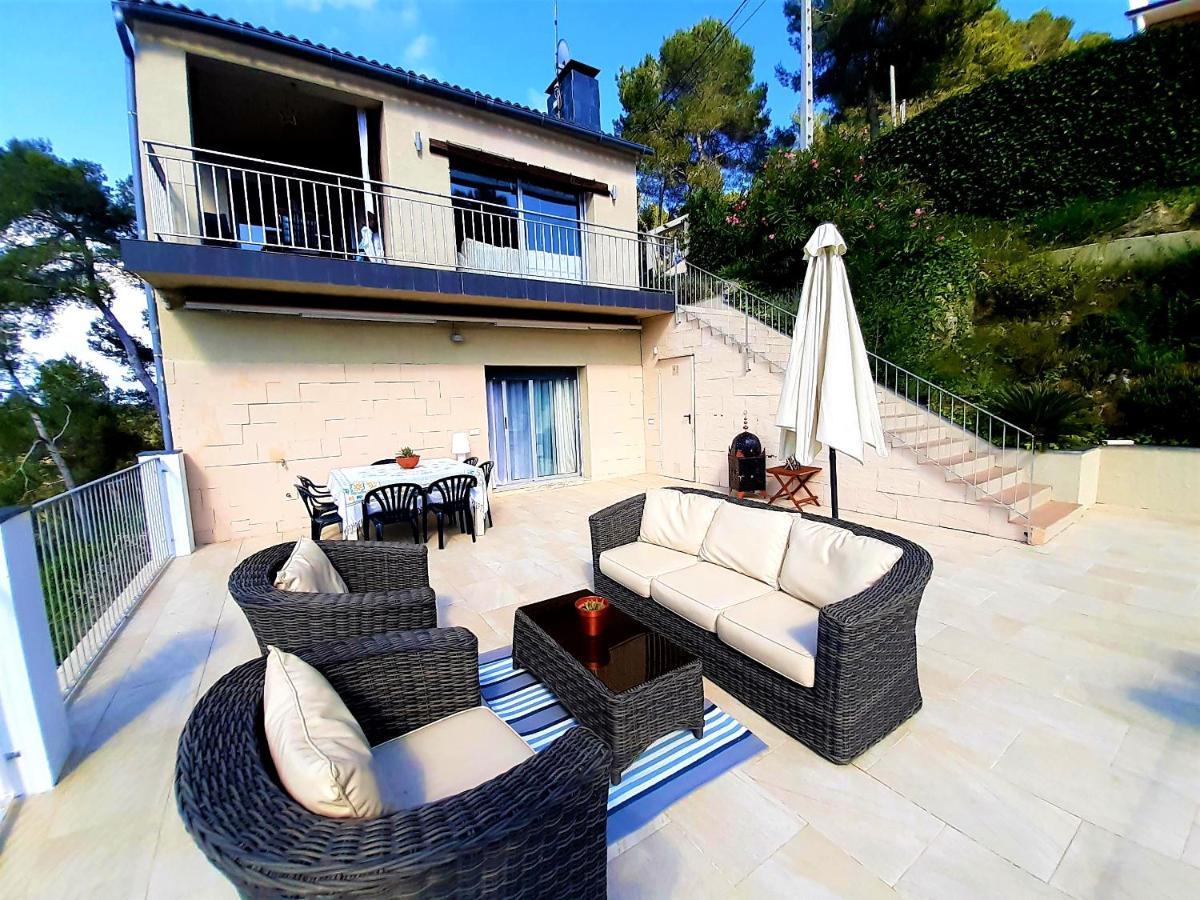 Villa Mur - Espectacular Villa Cerca De Sitges Y Bcn Olivella Ngoại thất bức ảnh