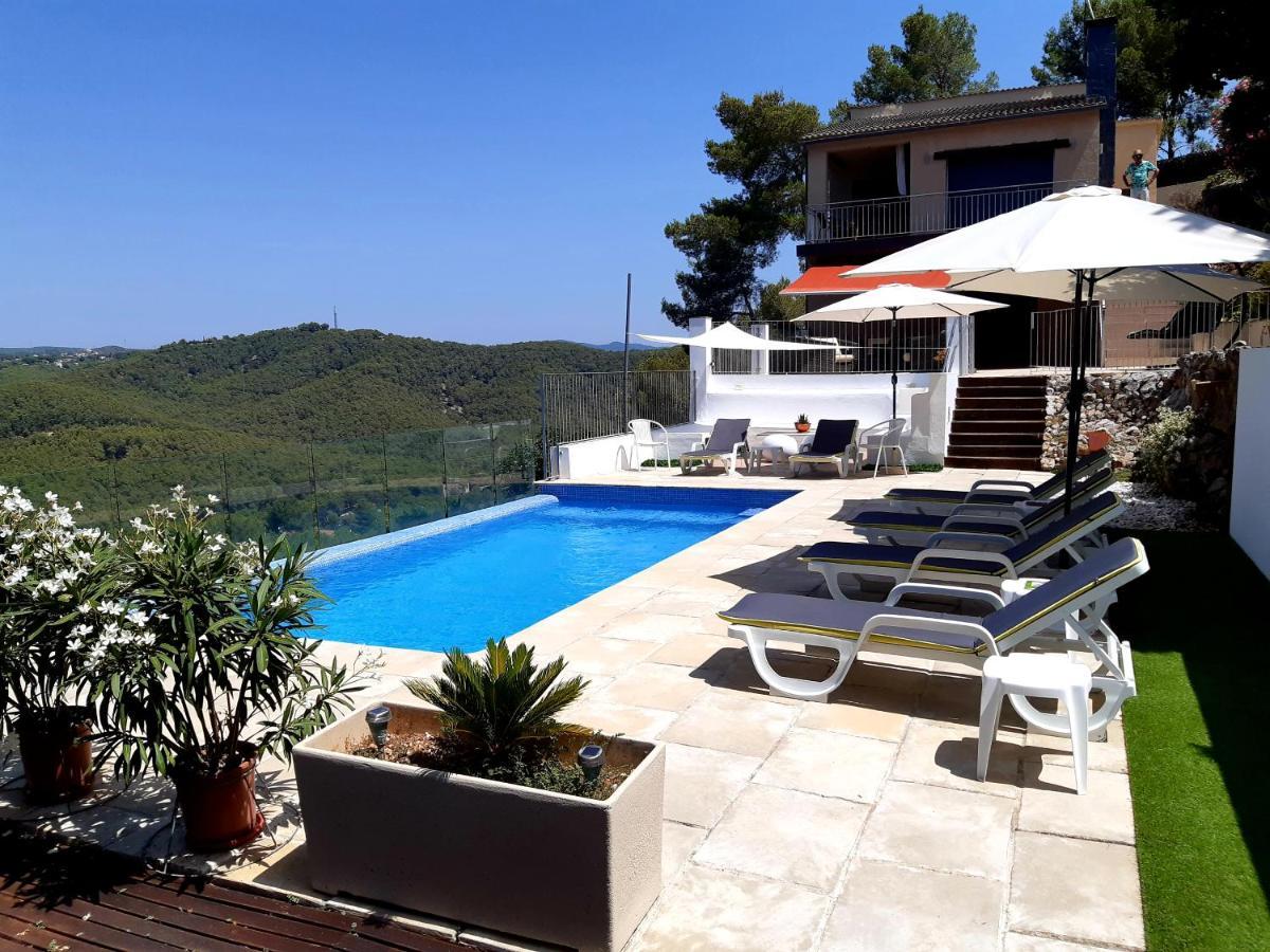 Villa Mur - Espectacular Villa Cerca De Sitges Y Bcn Olivella Ngoại thất bức ảnh